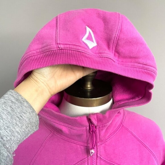 Ivivva By Lululemon Pink Remix Full-Zip French Terry Hoodie - 14 (Girls) - Picture 3 of 16